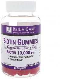 Rejuvicare Biotin 10,000 mcg Gummies 60ct - Sterling Distributors