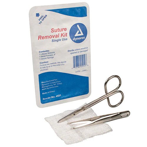 Suture Removal Kits Sterile 50/cs - Sterling Distributors