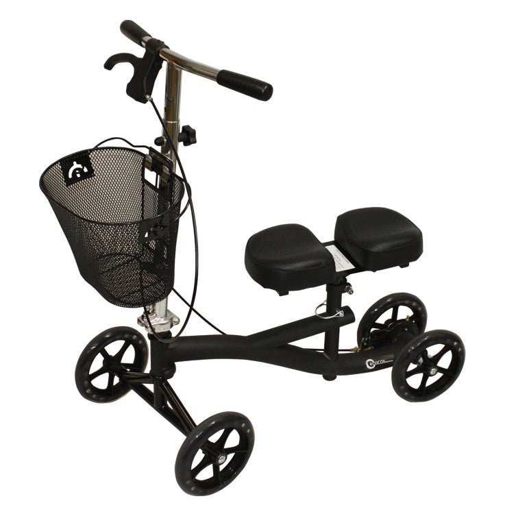 Roscoe Knee Scooter 8" Wheels (Black) - Sterling Distributors