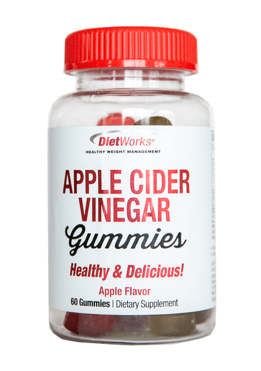 DietWorks Apple Cider Vinegar Gummies Apple Flavor - Sterling Distributors