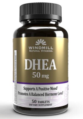 Windmill DHEA 50 mg Tablets - Sterling Distributors