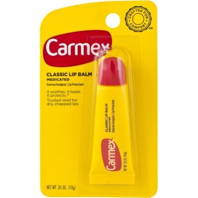Carmex Classic Lip Squeeze tube 0.35 oz 12 pack - Sterling Distributors