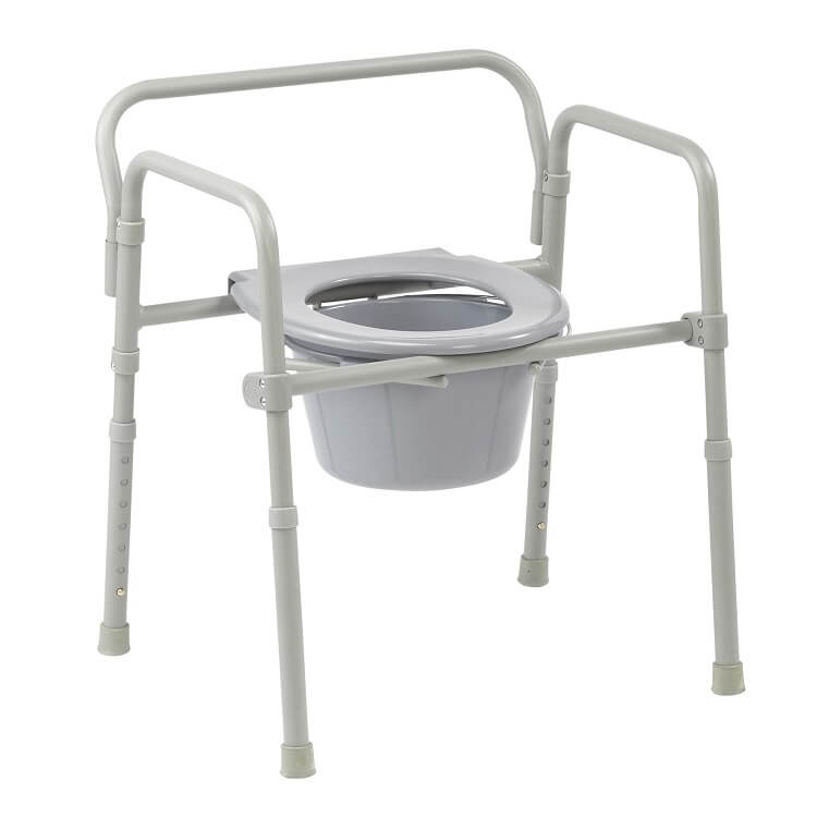 Competitive Edge Line 3 - in - 1 Folding Commode - Sterling Distributors
