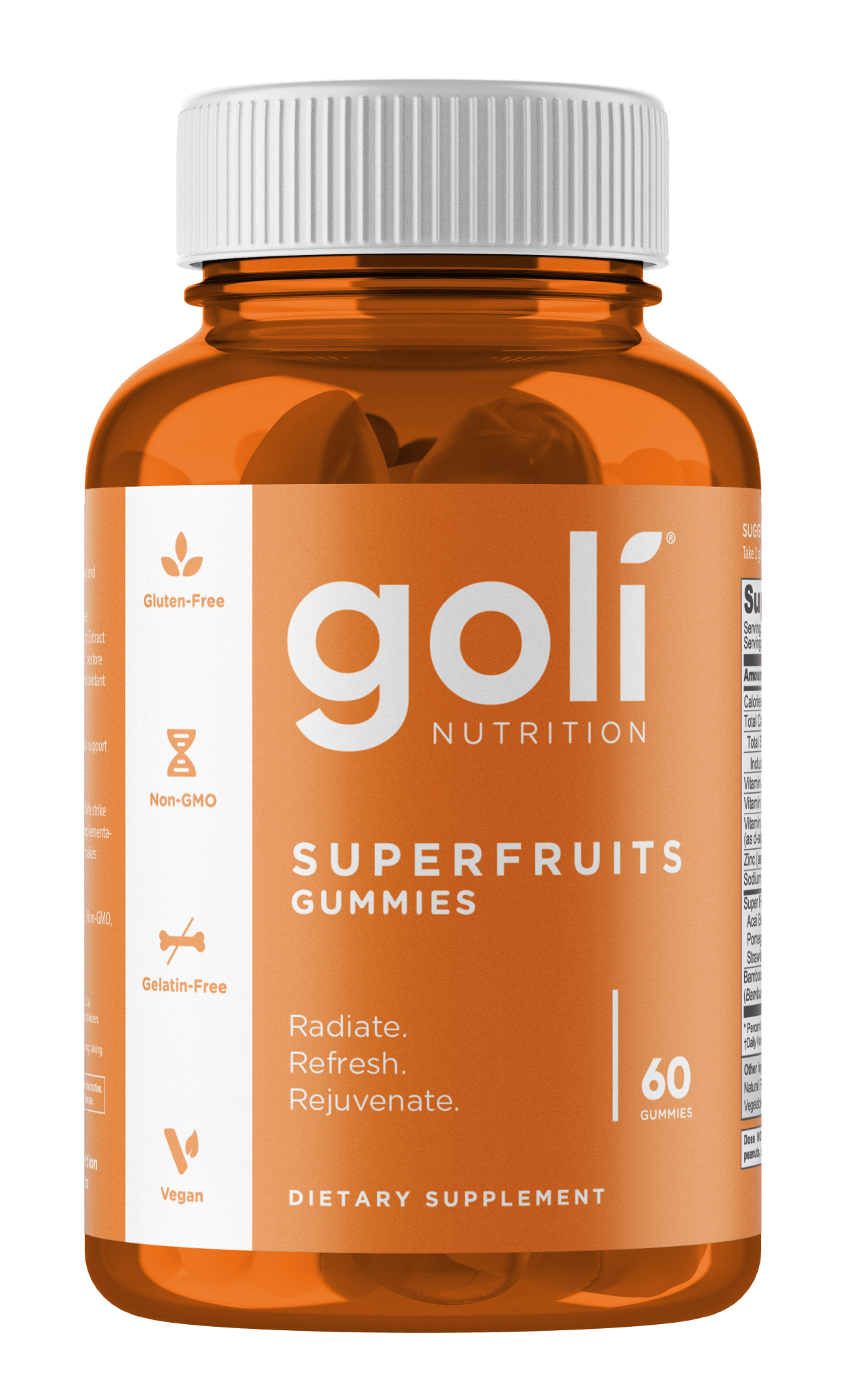 Goli Superfruits Beauty Gummies 60ct - Sterling Distributors